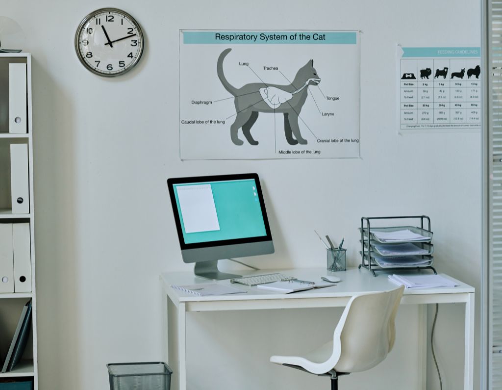 AER air purifier for veterinary clinics