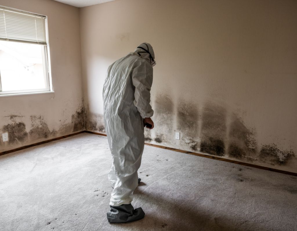 AER air purifier for mold remediation