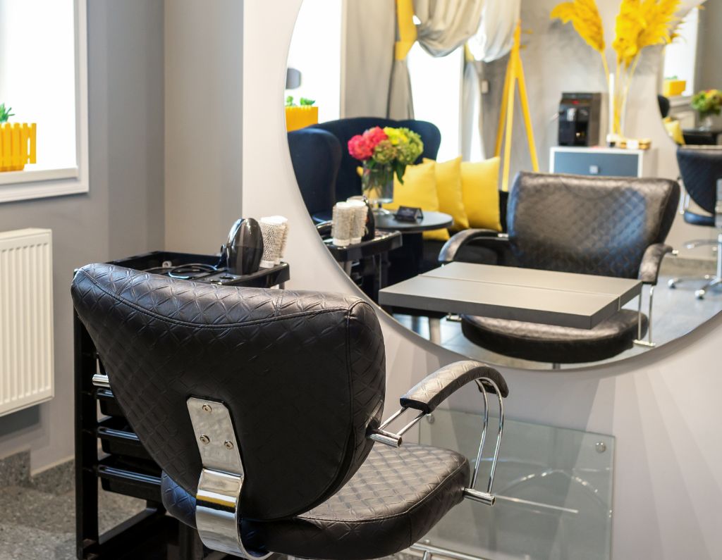AER air purifier for salon/spa