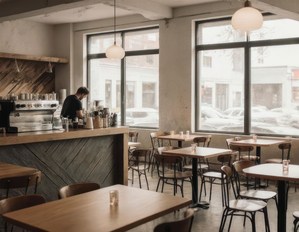 AER air purifier for cafes